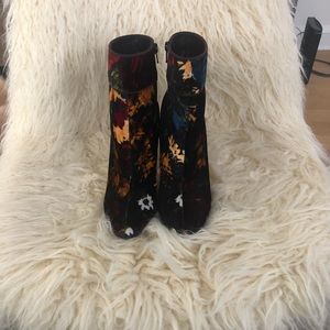 Christian Louboutin velvet moulamax booties